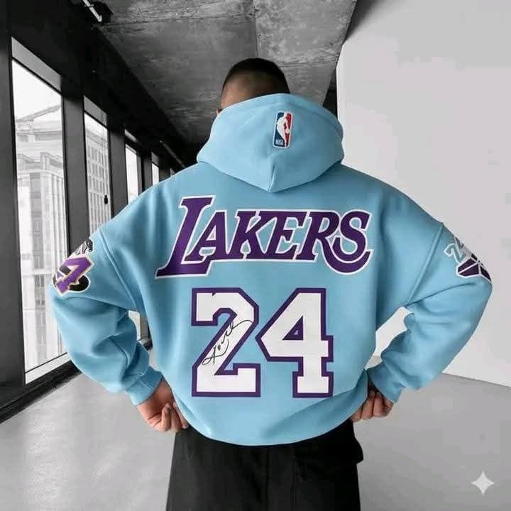 Los Angeles Lakers Kobe Bryant 24 Hooded Jersey